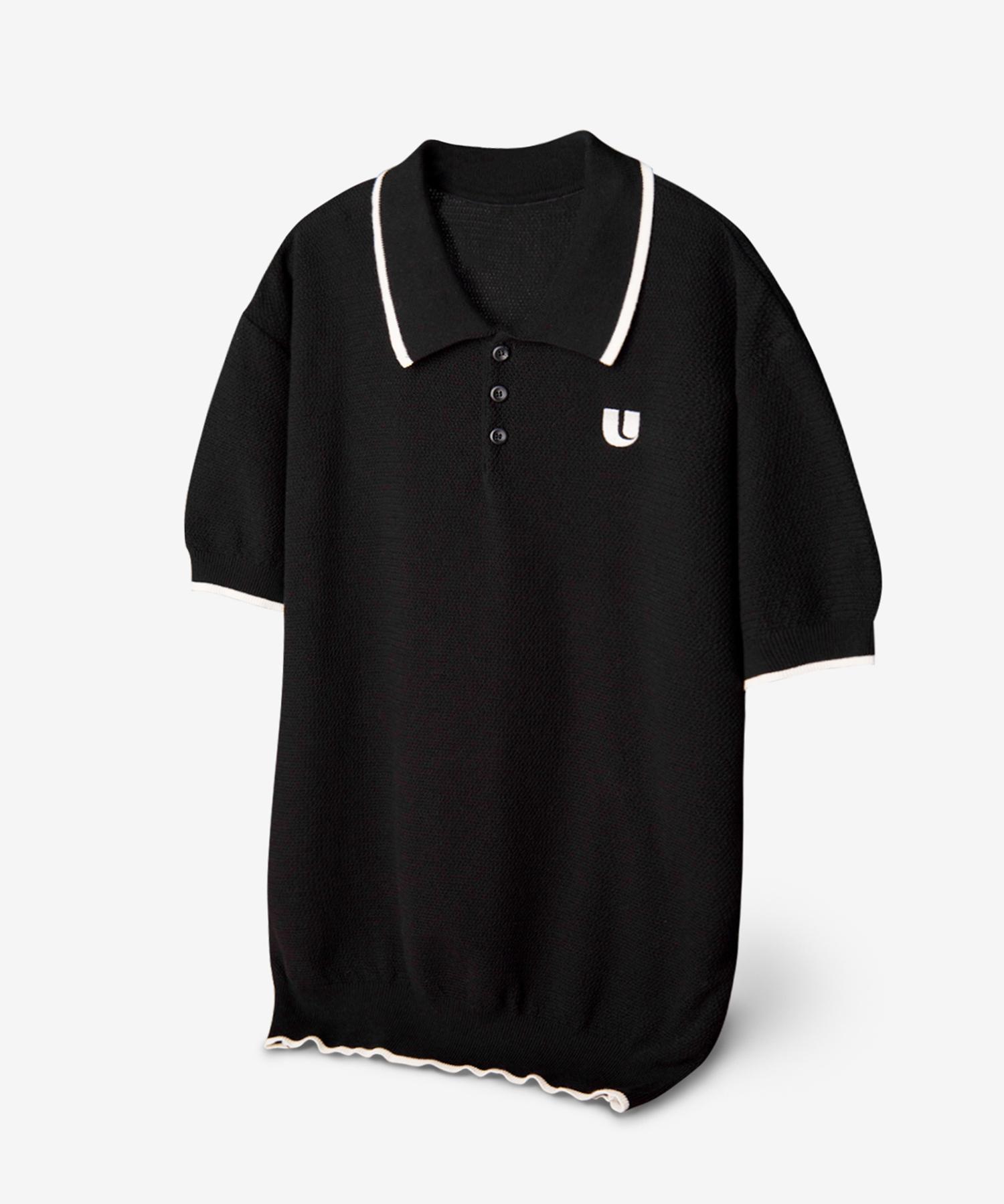 U And Lc Turck Cotton Half Knit Black Black/L