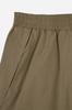 Jaa [Jaah] Elastic Waist Shorts_Beige