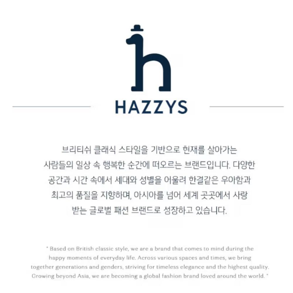 HAZZYS Toile De Jouy Beige Triangle Ring Silk Scarf