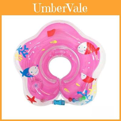 Baby Inflatable Adjustable Neck Ring For Children Swimming And Water Play With Ecofriendly Pvc