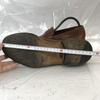 Vintage 80s-90s Made In Italy Gravati Leather Loafer Moccasin Business Shoes Size 7 25.5-26.0cm Brown(USED)