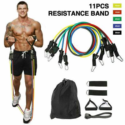Resistance Bands Workout Exercise Crossfit Fitness Yoga Training Tubes
