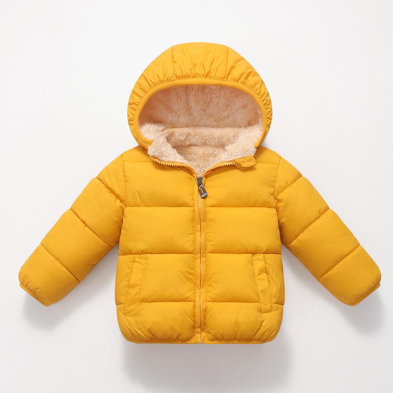 Baby Kinder Jungen Jacken Winter Dicke Mäntel Warme Kaschmir Oberbekleidung Für Mädchen Kapuzenjacke Kinderkleidung 1-6J Kleinkind Übermantel