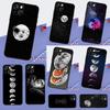 Space Sky Moon Phone Case For iPhone 15 16 Pro Max 12 13 Mini 11 14 Pro Max XR 16 15 Plus 16e Back Cover