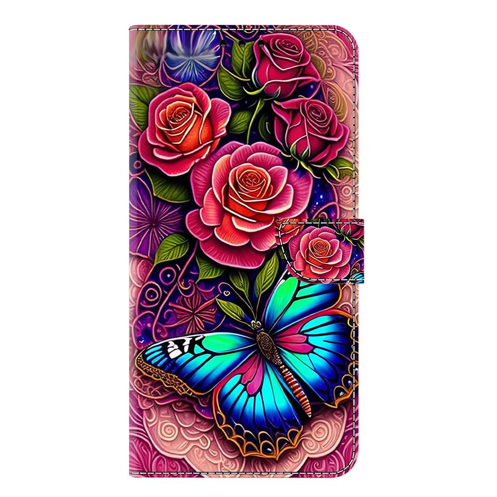 For Samsung Galaxy A16 5G/4G Case PU Leather Wallet Phone Cover with Stand