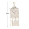 Storage Net Pocket Tapestry Wall Decor Bohemian Cotton Rope Woven Hanging Storage Net Bag Tapestry For Living Room