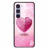 Funda de Lujo Para Infinix Hot 60 Pro X6885 Cubierta de Cristal Templado para Fundas de Teléfono Infinix Hot 60 Pro Animales de Moda Protectora Funda