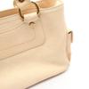 Used CELINE Boogie Bag Macadam Tote Bag Leather Beige Used Women