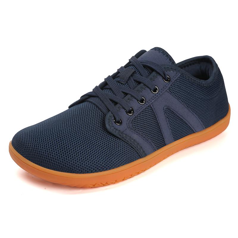 Minimalist Barefoot Shoes Unisex Lightweight and Breathable Zero Drop Sole Wide Toe Casual Running Sneakers Men's Walking Sneakers Zero Drop Sole
