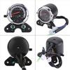 Motorrad-Tachometer, Tachometer, Universal-Motorrad-Doppelkilometerzähler, Tachometer, Ganganzeige, digitale Anzeige