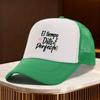 Gods Timing Is Perfect Spanish Phrase Trucker Hat Polyester Mesh Adjustable Casual Baseball Cap Gift