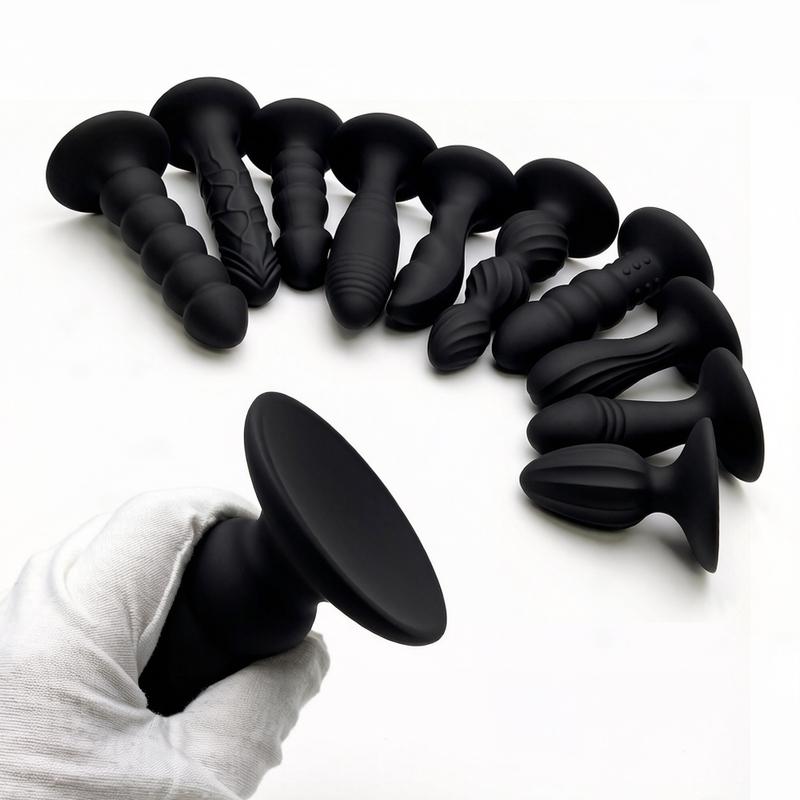 1pcs Anal Plug Dildo Silicone Beginner Butt Plug for Men Women Adult Sex Toys G Point Massage Pleasure Anal Toy