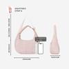 Puffer Crescent Bag for Women Quilted Shoulder Bag Adjustable Strap Shoulder Bag Nylon Work Travel Hobo Bags KTY