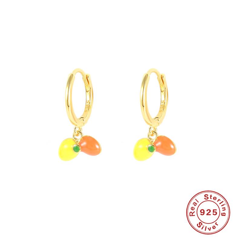 

Серьги-пряжки с изображением морских животных из стерлингового серебра S925, подвески в виде капель масла, самые продаваемые модные креативные серьги 925 Silver