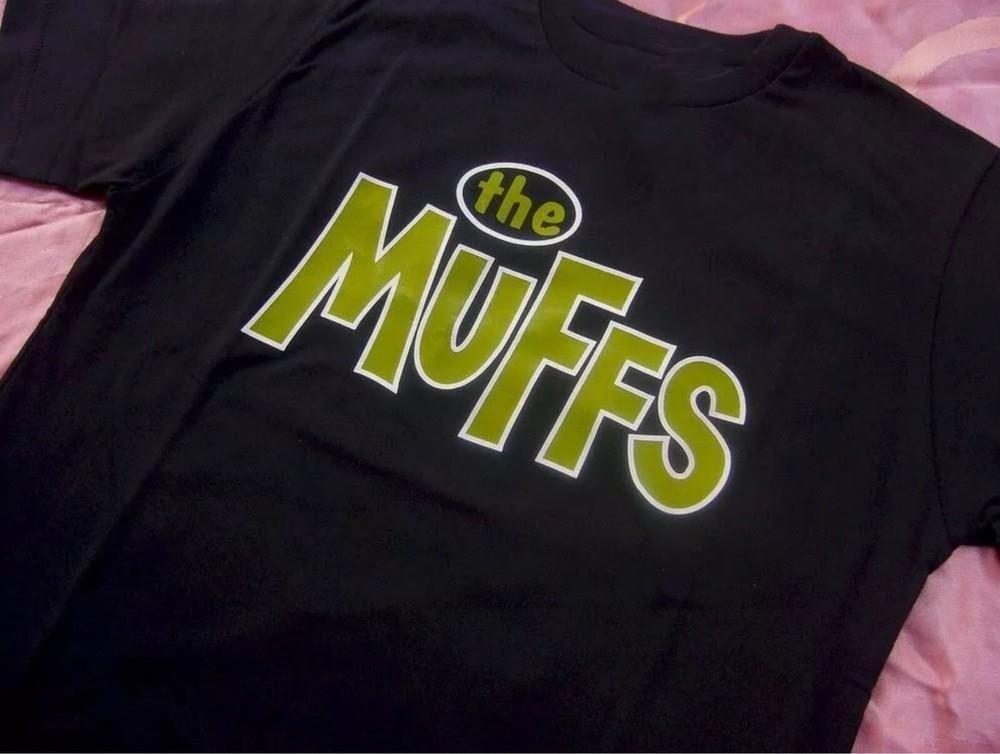 

new The Muffs Band Black Cotton Shirt sIZE s To 4XL M