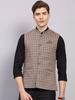 Men Regular Fit Fawn Jacket