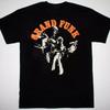 Vtg Grand Funk Railroad Live In Tour Baumwolle Schwarz Shirt Alle Größen Für Männer Unisex T-Shirt