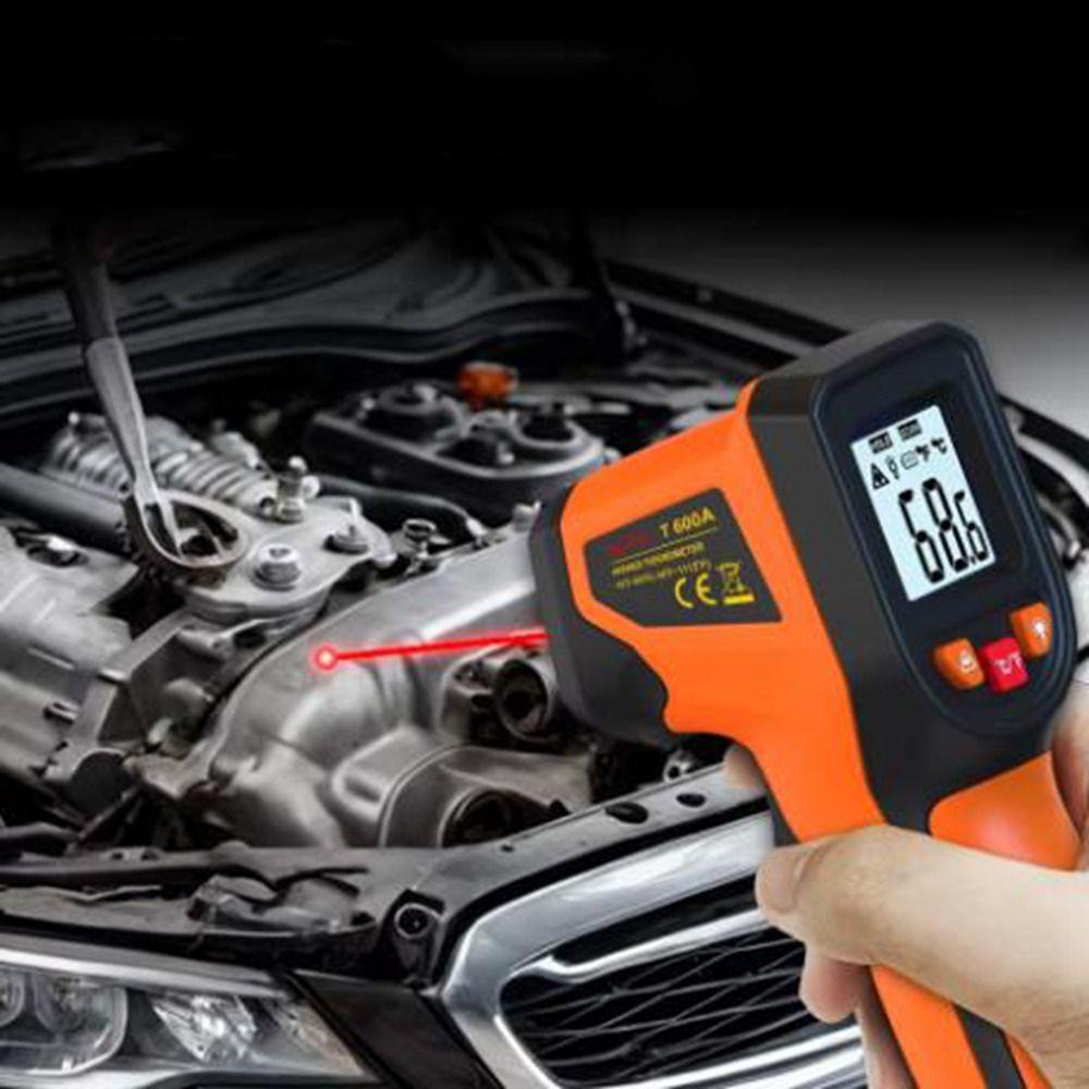 -50℃ To 400/600℃ Digital Temperature Meter Non-Contact Laser Pyrometer  For Home