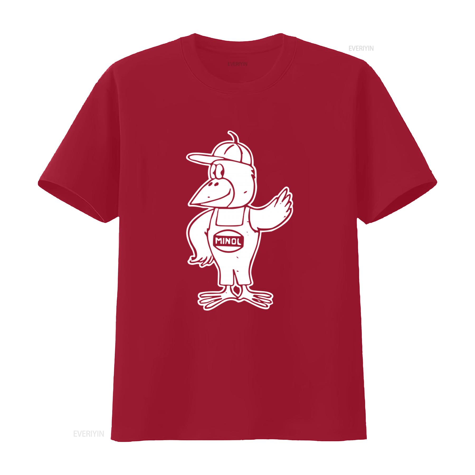 VEB MINOL Retro GDR Pirol IFA Simson Advertising T Shirt Vintage Ostalgia Design for Men vintage Washed graphic fashion S