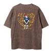 Cap Printed Wash Unisex RE26SU04 BROWN XL [Red Girl] Short-Sleeve T-Shirt (Snow Finish) / /