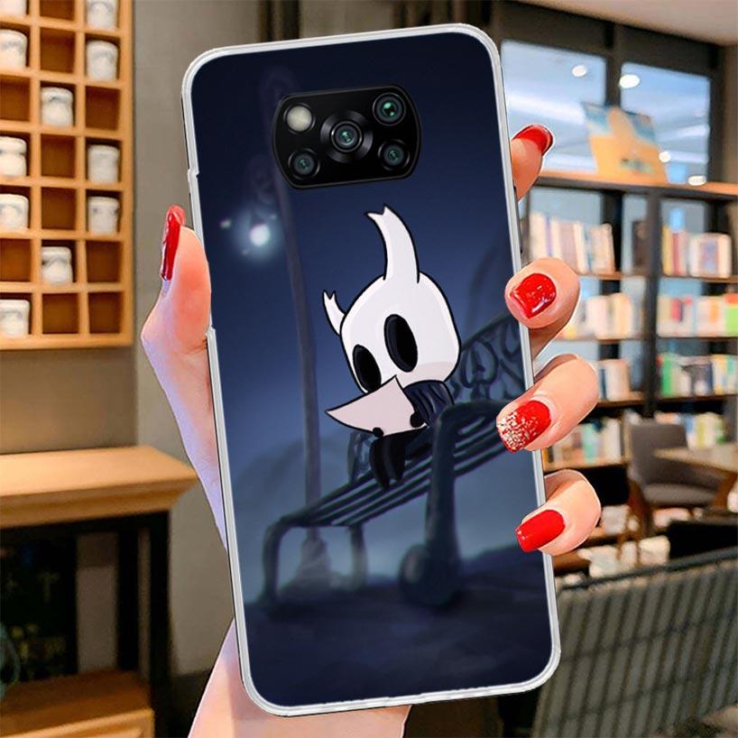 Hollow Knight Cartoon Cover Phone Case For Xiaomi Poco F7 Ultra X7 X6 X5 Pro M7 Redmi 15C 15 13C 13 12C 12 10C 10 9A 9C 9T 9 She