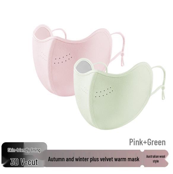 

Women s Warm Australian Velvet Mask - Windproof & Coldproof, Exclusive 0.01 for Two