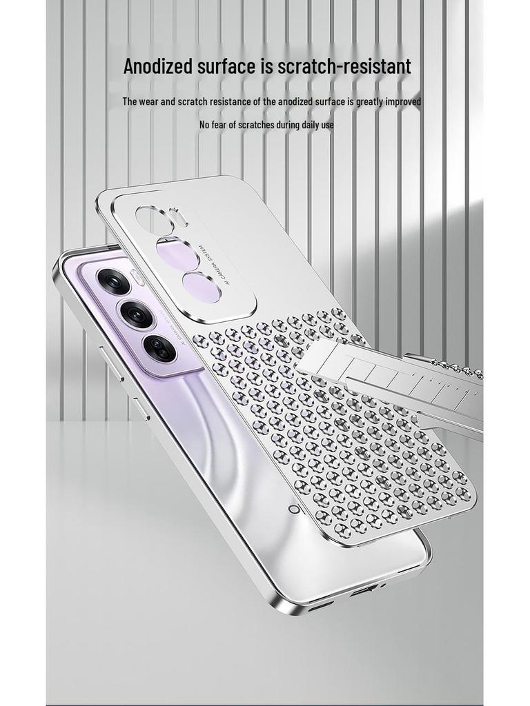 OPPO Reno12 Pro Aluminum Honeycomb Heat Dissipation Phone Case