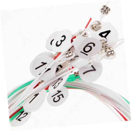 Ifundom Harp String Set, 15 Nylon Strings for Lyre Harp, for Boys, Girls, Adults, and Beginners, Rich Sound and Comfortable Handling