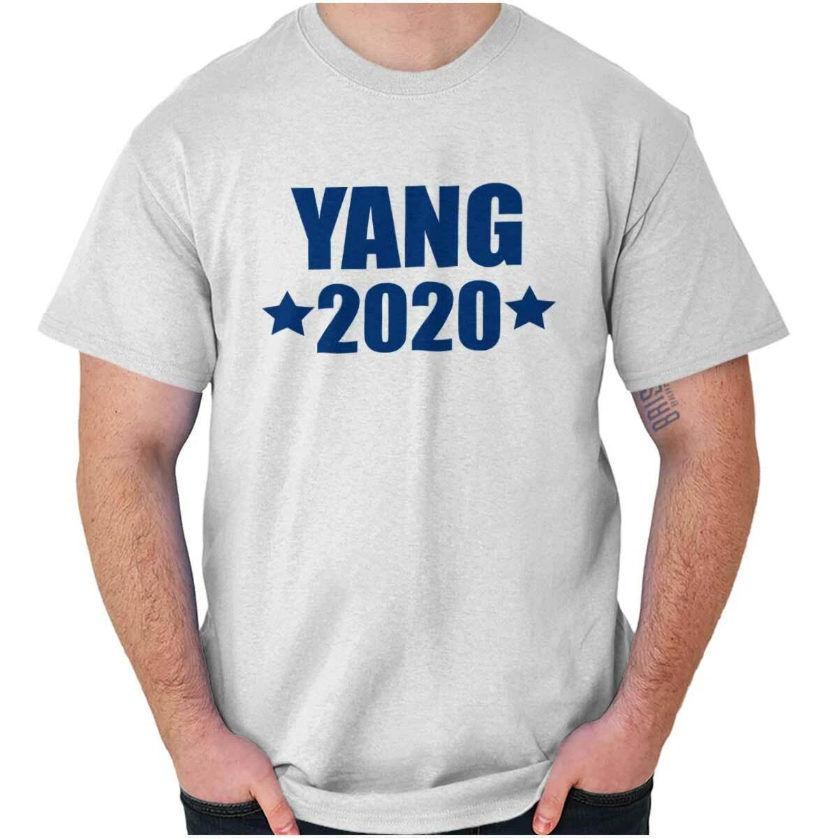 Election CampaignDemocrat Andrew Yang Gift Womens or Mens Crewneck T Shirt Tee XXXXL