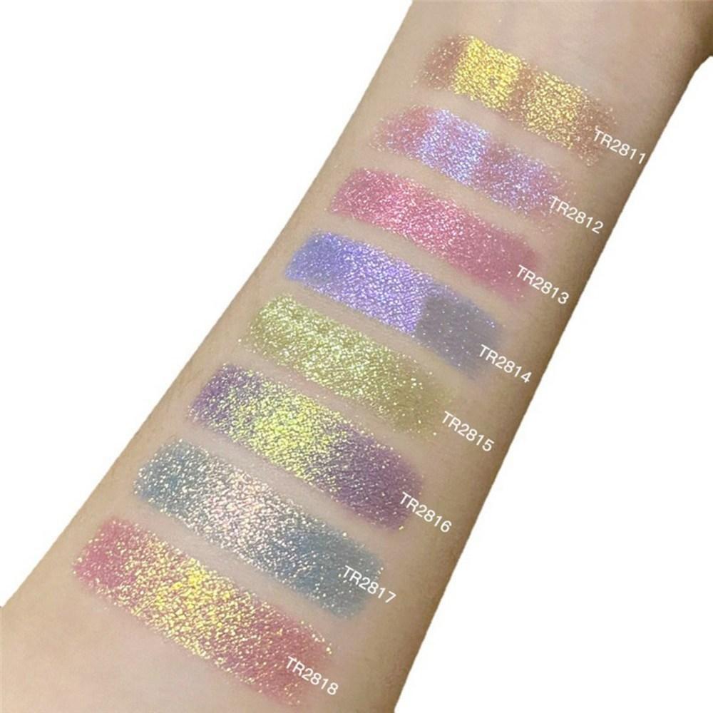 Duochrome Chameleon Eyeshadow Multidimensional Eye Look Long-lasting Holographic Glitter Multichrome 0.2g, 1 Piece