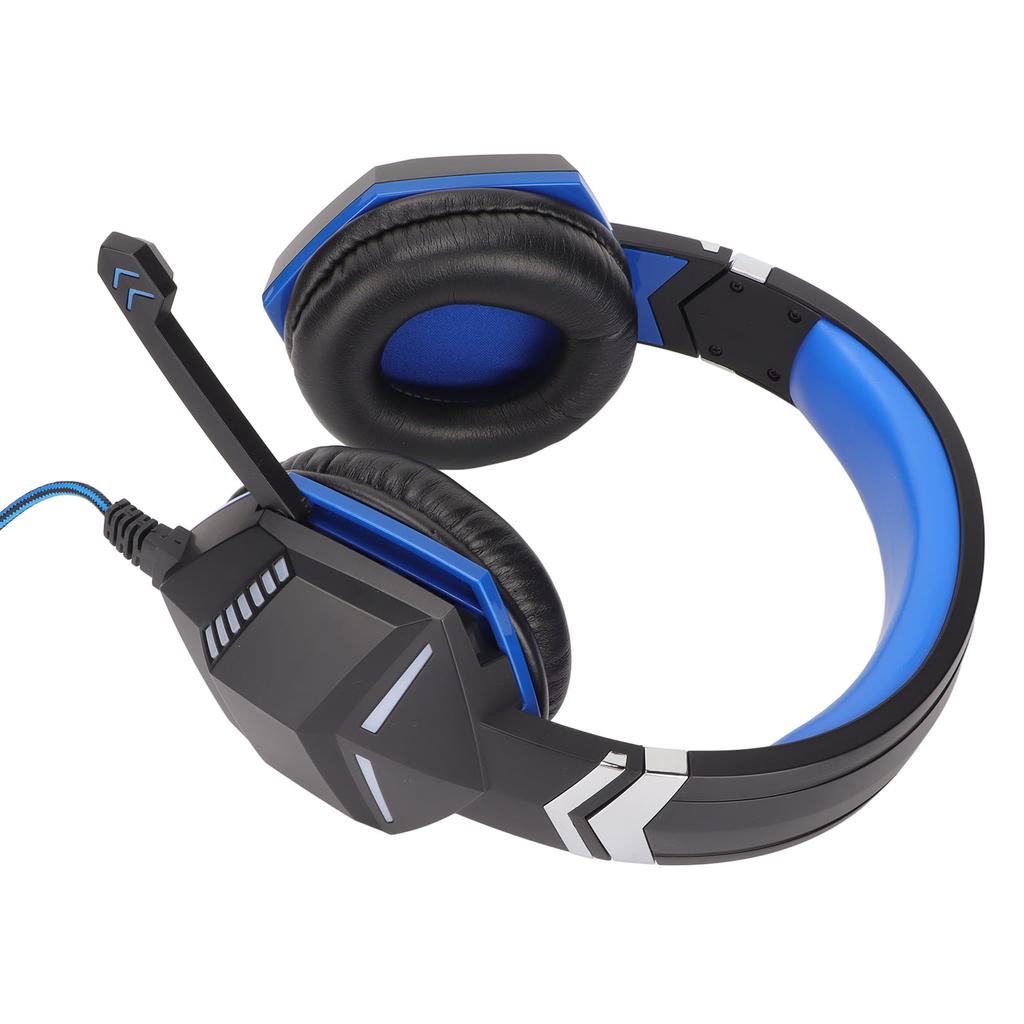 S510 Kabelgebundenes Gaming-Headset Lautstärkeregler Leuchtend Surround Stereo Gaming-Kopfhörer mit Mikrofon für PS4 PC Laptop