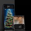 Merry Christmas Santa Tree Cute Phone Case For Samsung Galaxy Z Flip Z Flip3 5G Z Flip4 Hard PC Matte Shell