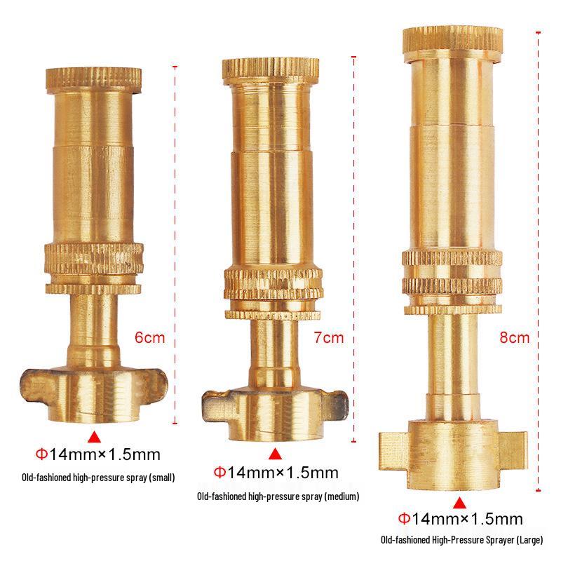 Premium Adjustable All-Copper High-Pressure Agricultural Backpack Sprayer Nozzle