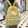 Schoolbag cute ins cartoon soft cute schoolbag female light student versatile class backpack cute college style backpack