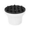 Hair Blow Dryer Diffuser Adjustable Hair Dryer Attachment Professional Salon Tool White