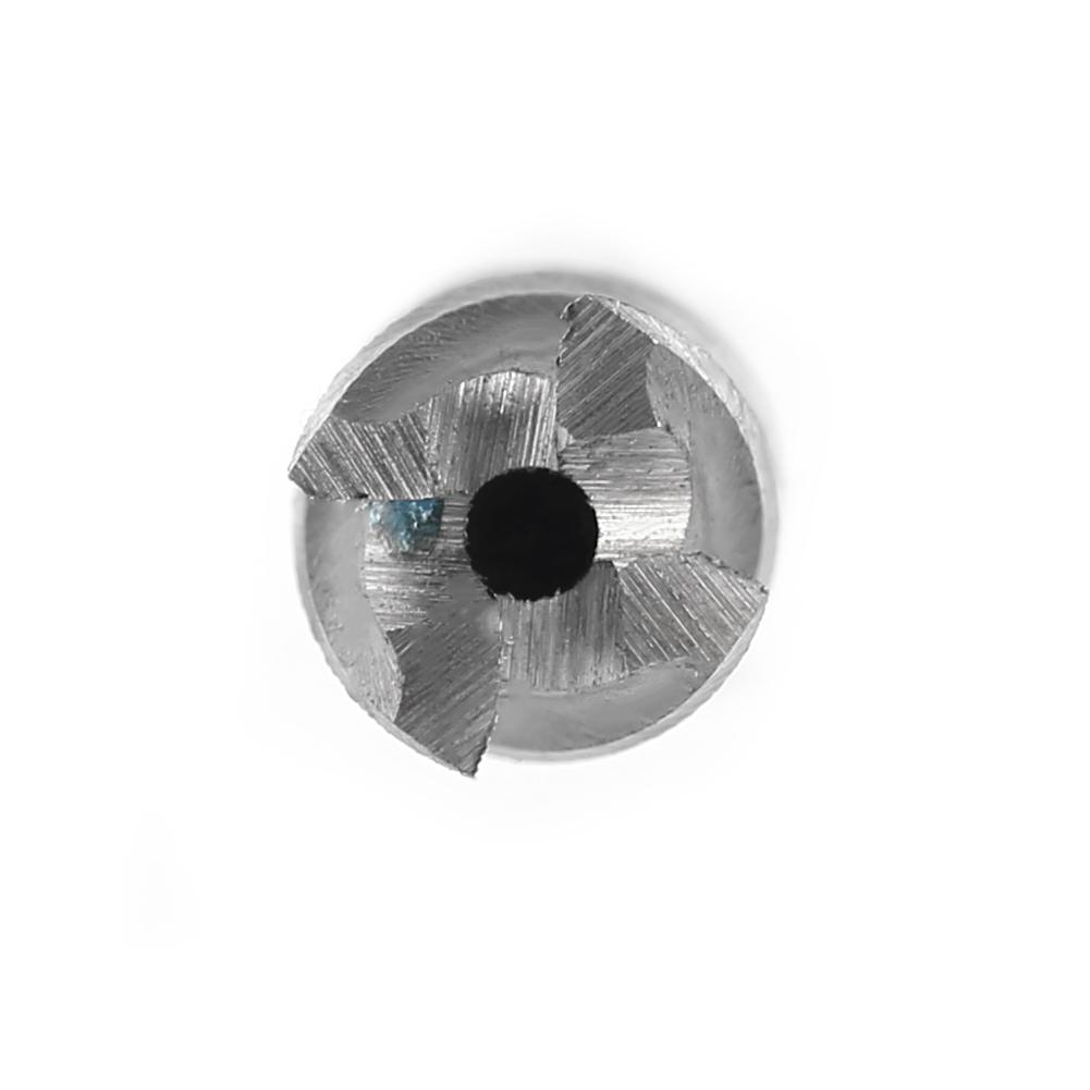 2pcs HSS 6mm 4 Flutes End Mill Metal Cuttting Engraving Milling Machine Bit CNC Tool