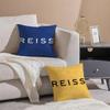Einfacher Exquisiter London Style Druck Reiss-A Kissenbezug Komfort Sofa Bett Seidig elegant Verdeckter Reißverschluss Dekorative Kissenhülle