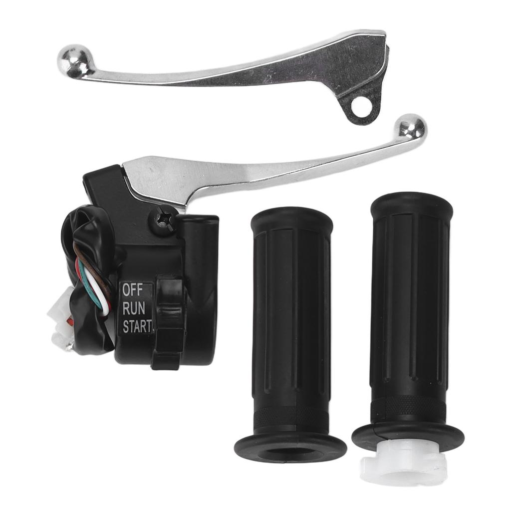 Motorcycle Brake Throttle Handlebar 3PT‑82920‑00‑00 Replacement for Yamaha PW50 1998‑2005