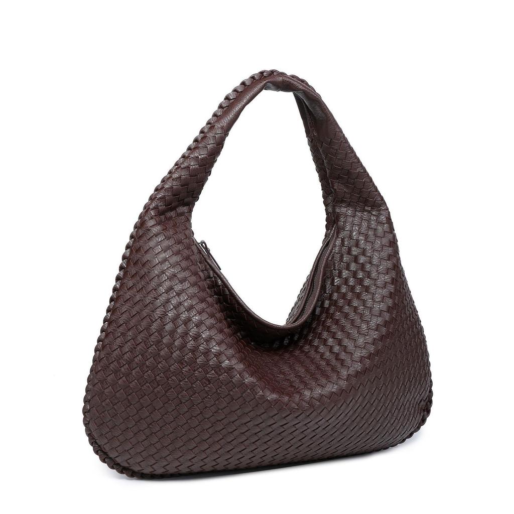 French Style Underarm Bag, New High-end Woven Bag, Shoulder Handbag, Women's Atmospheric Versatile Commuter Bag