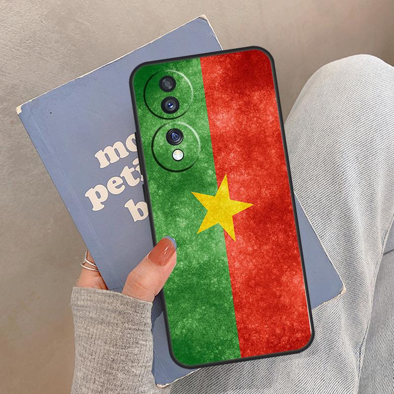 

Burkina Faso Flag Case For Honor Magic 8 Pro 5 6 7 Lite Cover For Honor 400 200 90 70 50 X8a X8b X9a X9b X9c Honor 90