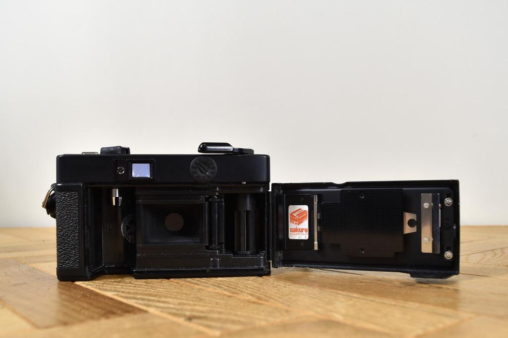 Konica C35 EF Black Point & Shoot Film Camera from Japan with Case, Tested