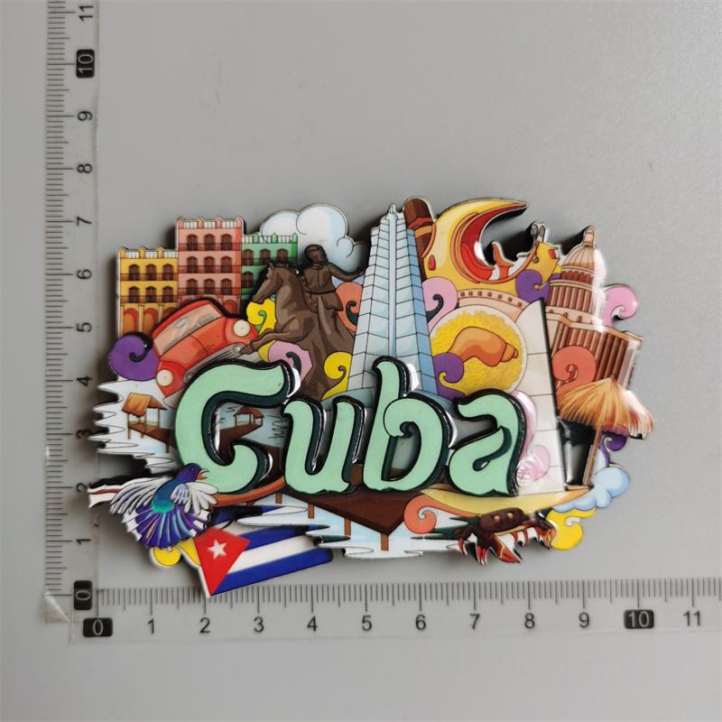 Norvegia IBIZA Barcelona Spania New York Seattle SUA Arabia Saudită Dubai Barcelona magnet de frigider din lemn decorare casă cadouri pentru prieteni