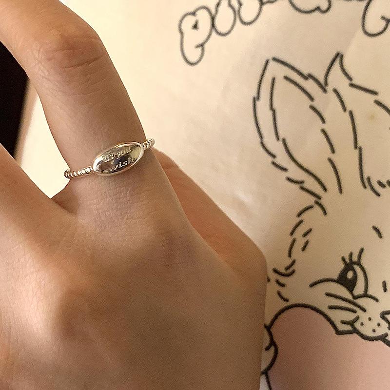 Кольцо Женское Нишевый Дизайн Продвинутое Ощущение Кольцо на Средний Палец Кольцо на Указательный Палец Открывающееся Регулируемое open and adjustable