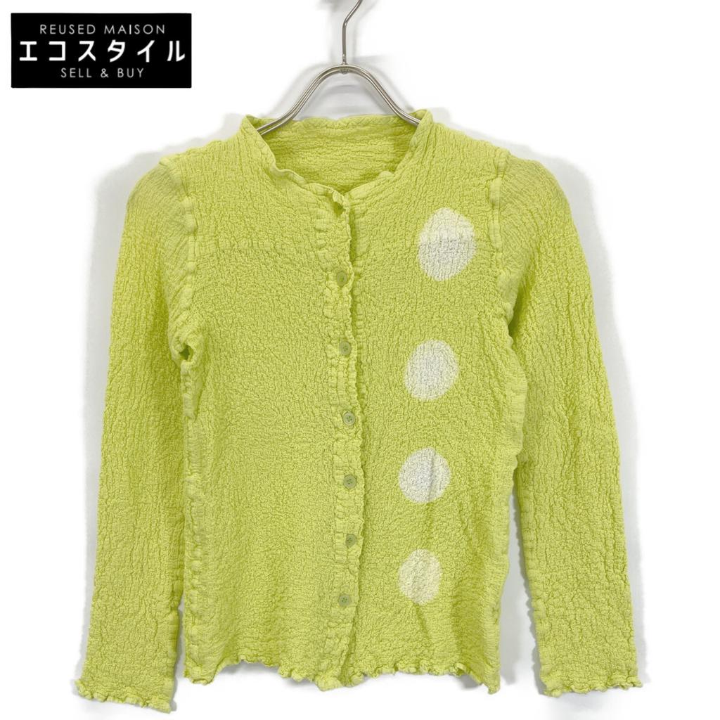 MeISSEYMIYAKE MI82FO759 Yellow Shirt tops Not written yellowUsed