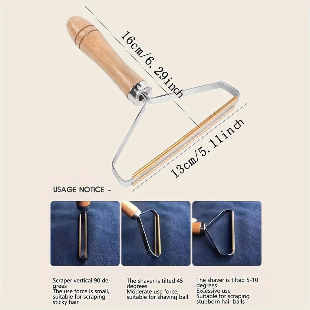 1/2/3PCS- Large Clothes Hair Scraper Household Wool Removal Balls Do Not Hurt Clothes