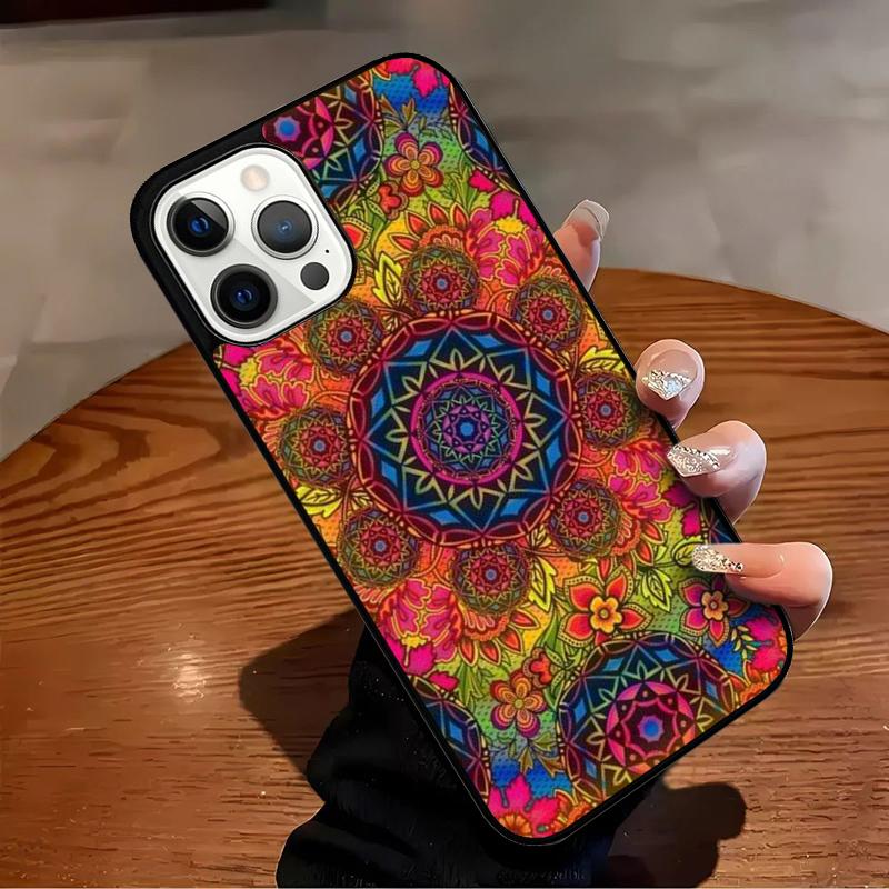 Mandala Mandala Phone Case For iPhone 17 Air 16 15 14 13 12 11 Pro Max Max Plus Bumper Case Cover