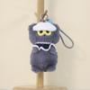 Plush Cat Keychain With Short Pile Fabric Cute Cat Toy For Bag Decoration