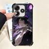 Devil Bad Boy Anime Style Plating Phone Case For Xiaomi Poco X5 X6 X7 X8 Pro Max F8 Ultra F7 M8 M7 M5S Redmi 15C 15 14C 13C 13 X