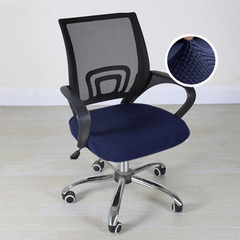 Spandex Seat Covers for Office Chair, Computer Chair Slipcover, Armchair Protector, Seat Cover, Elastic Office Chair Cover