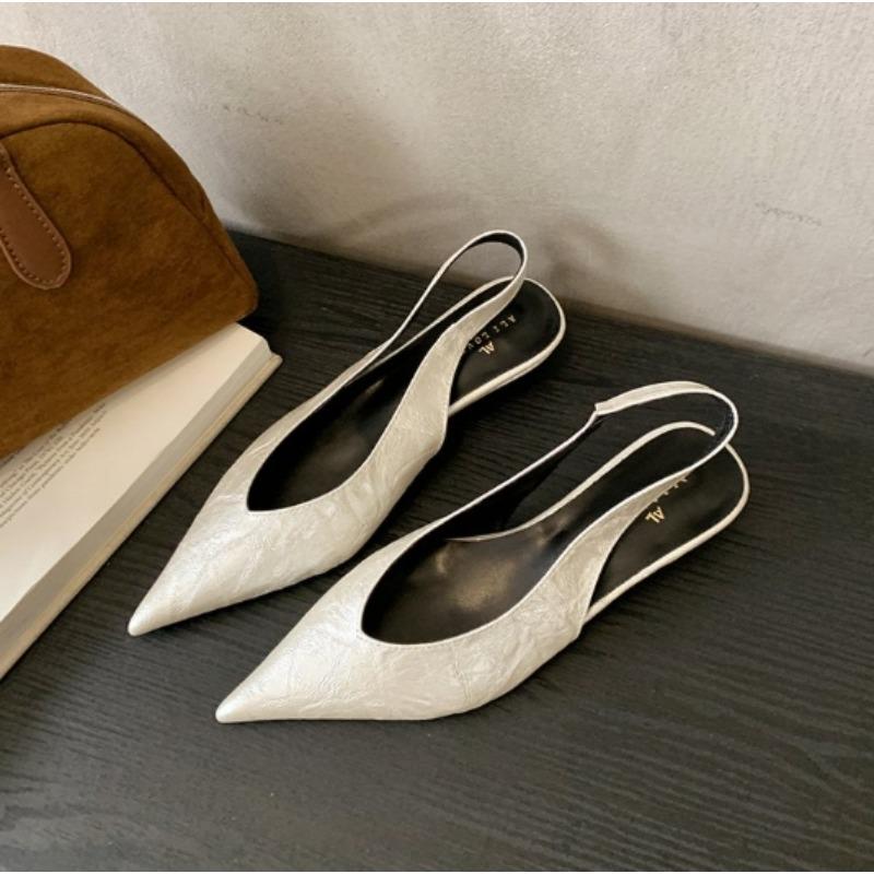 Móda Nový Styl Luxusní Leopardí Dámské Sandály na Podpatku Sexy Špičaté Dámské Boty Elegantní Letní Módní Nazouváky Luxusní Značkové Sandály